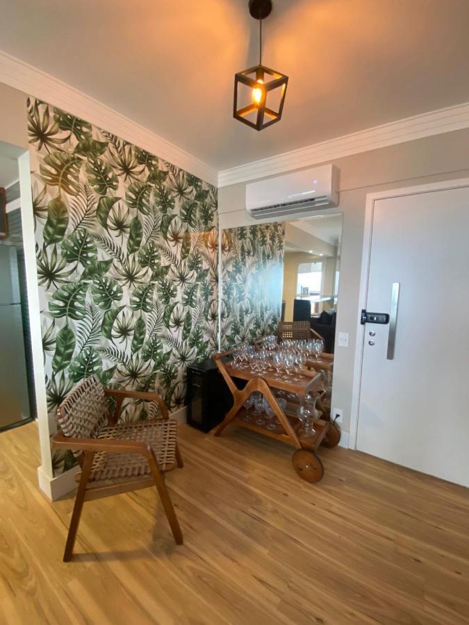 Apto 15º Andar - Varanda Vista Mar - Enseada Apartment Guaruja Ngoại thất bức ảnh