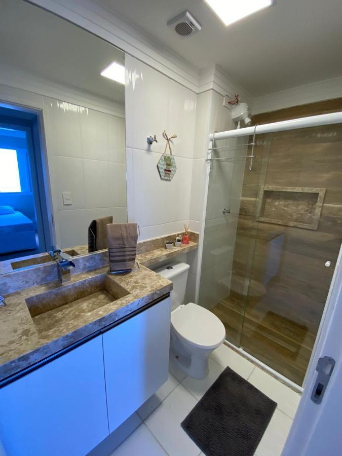 Apto 15º Andar - Varanda Vista Mar - Enseada Apartment Guaruja Ngoại thất bức ảnh