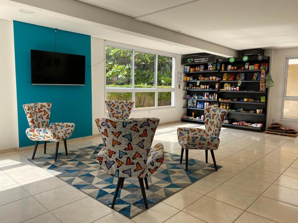 Apto 15º Andar - Varanda Vista Mar - Enseada Apartment Guaruja Ngoại thất bức ảnh